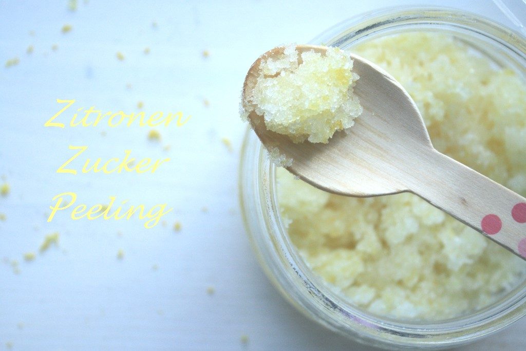 Zitronen-Zucker-Peeling | Kati make it