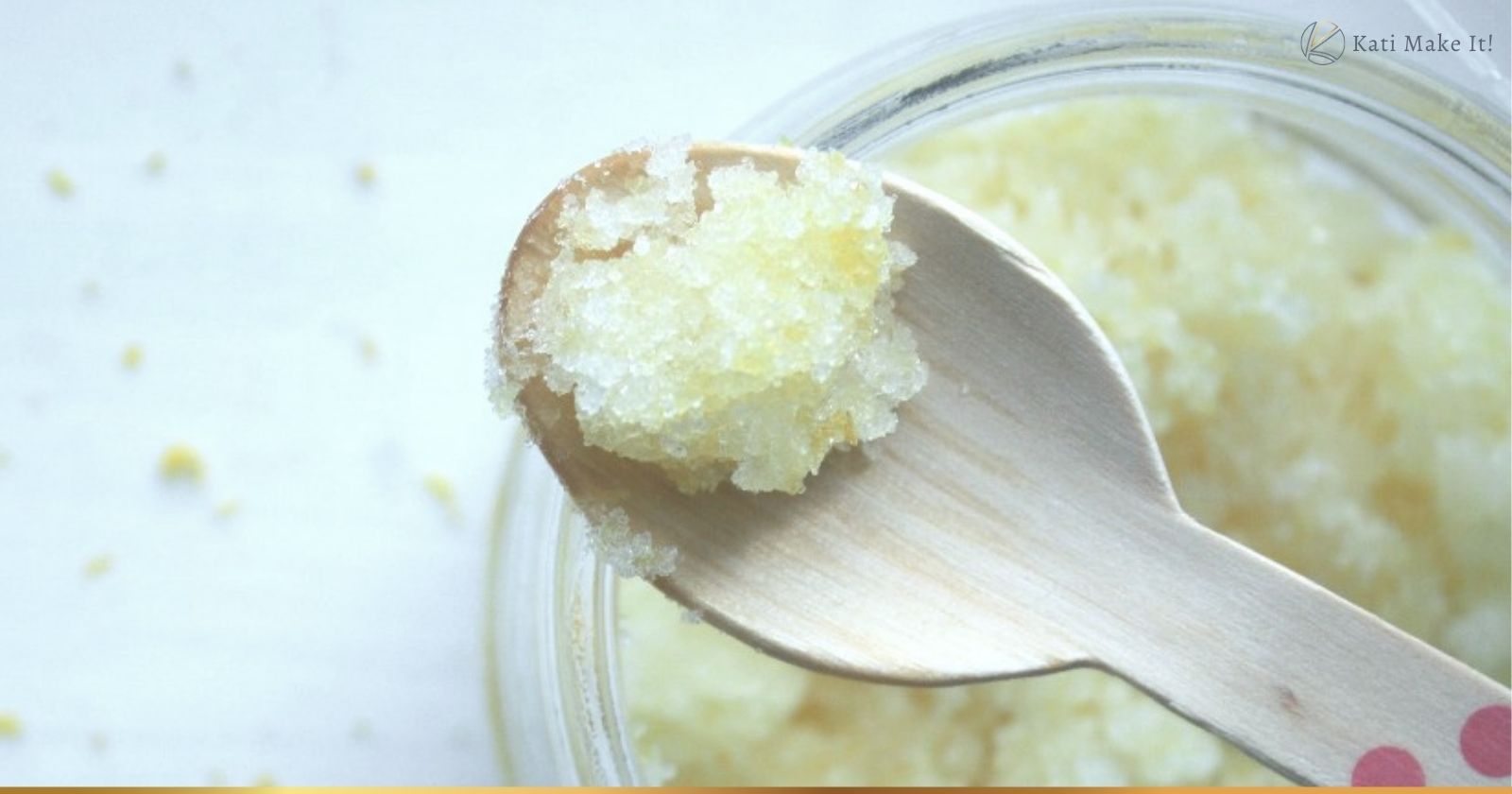 Zitronen-Zucker-Peeling ganz einfach selber machen