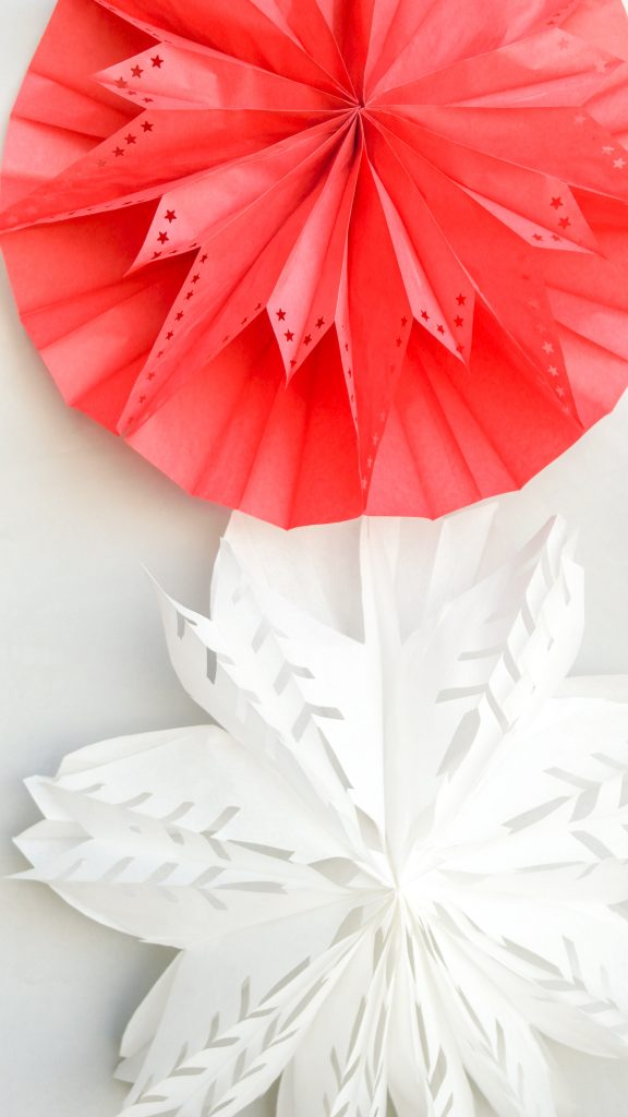 Butterbrottüten Sterne basteln - Anleitung & 2 Muster inkl. Druckvorlage - DIY Weihnachtsdekoration von Kati Make It!