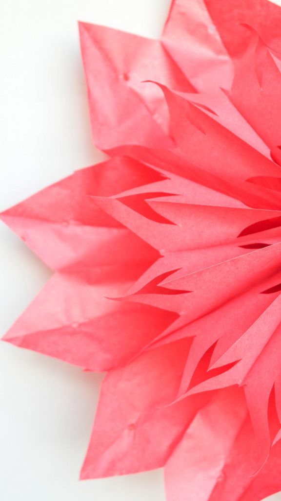 Butterbrottüten Sterne basteln - Anleitung & 2 Muster inkl. Druckvorlage - DIY Weihnachtsdekoration von Kati Make It!