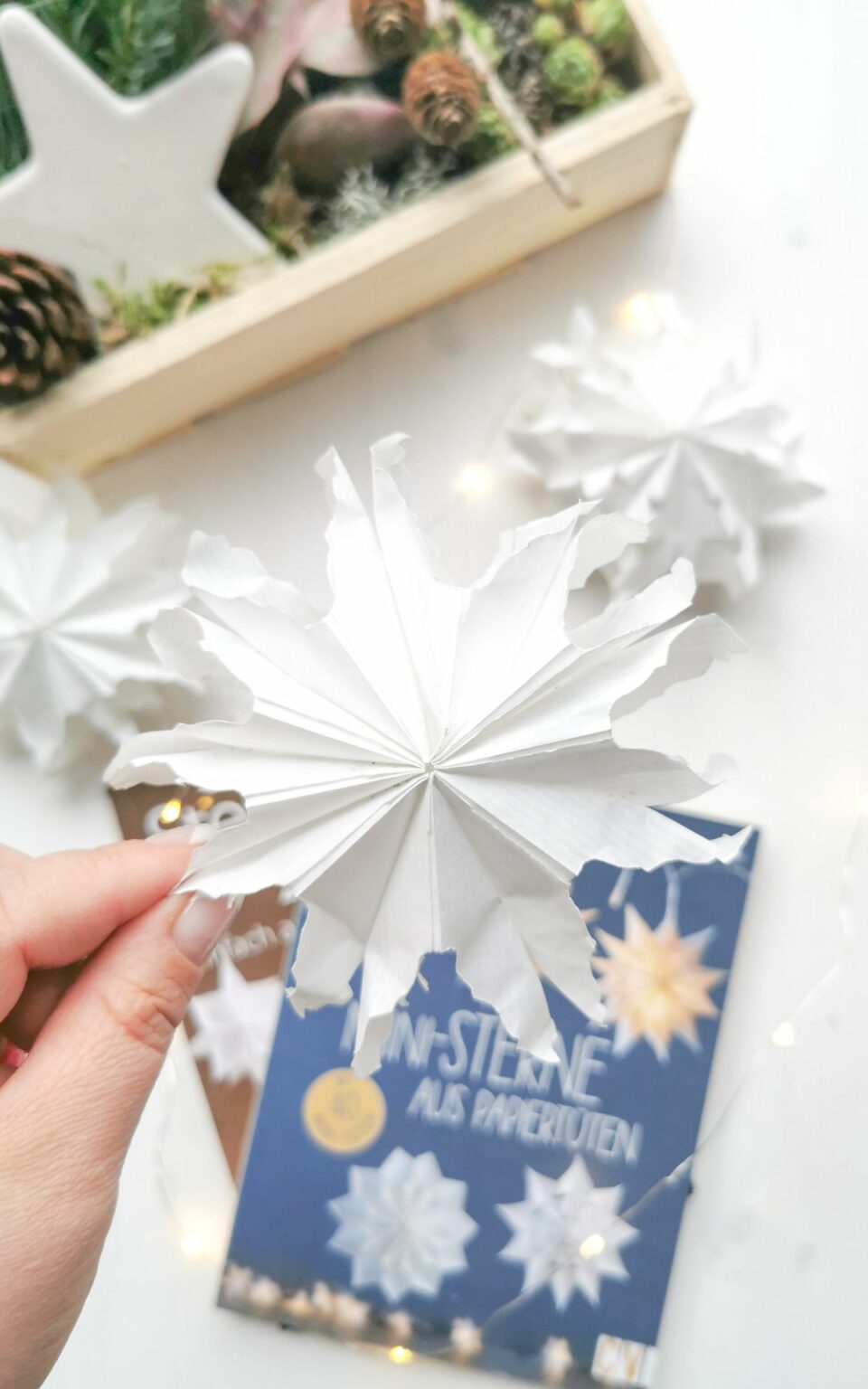 Mini Sterne Aus Papiertuten Anleitung
