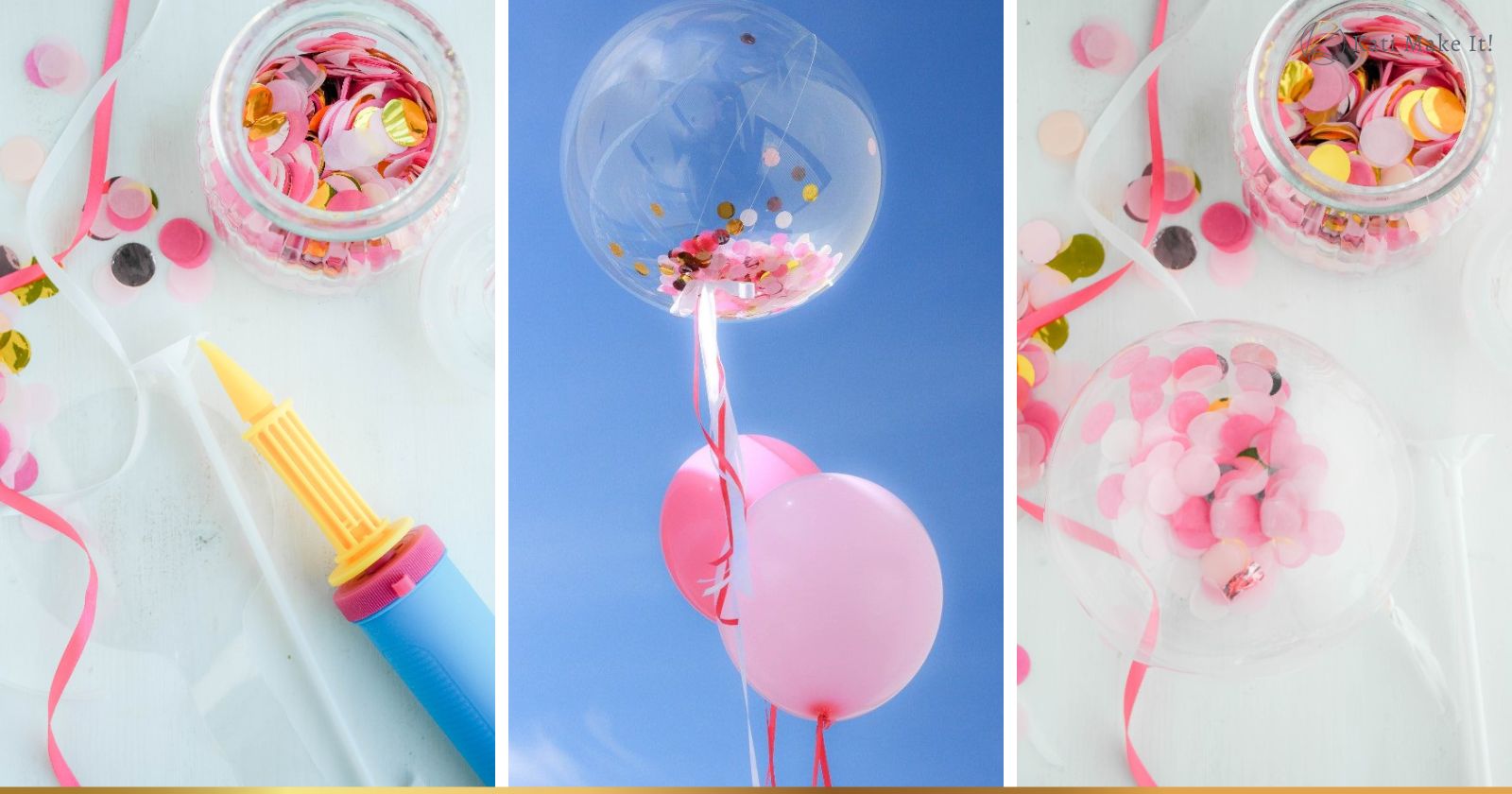 Konfetti Ballon:🎈🎈🎈 einfache Anleitung für gefüllte Ballons mit Konfetti. Dekoidee für Kindergeburtstag, Geburtstag, Hochzeit oder Mädelsparty.