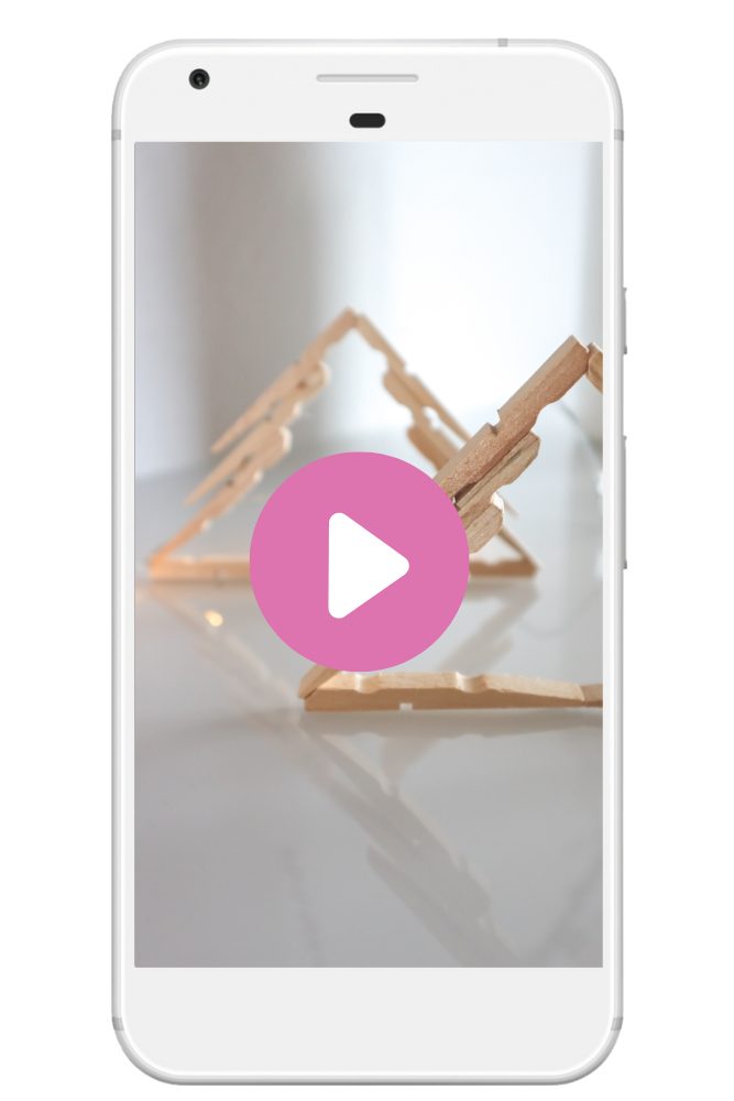 DIY Weihnachtssterne aus Holz-Wäscheklammern | Kati Make It!