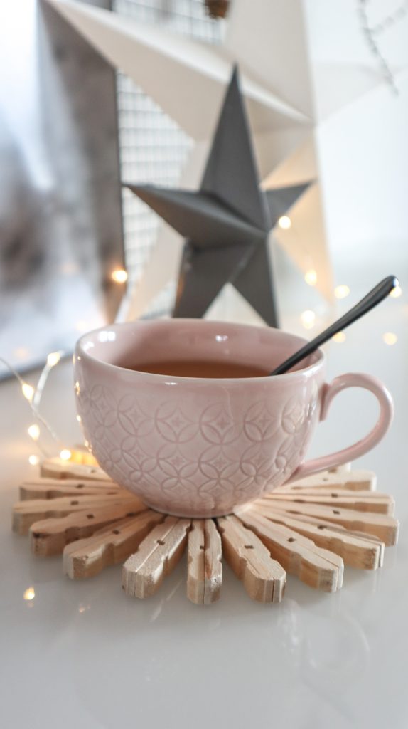 Weihnachtssterne aus Holzklammern | Kati make it