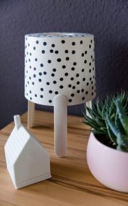 Upcycling Idee - DIY Lampenschirm aufpeppen | Kati Make It!