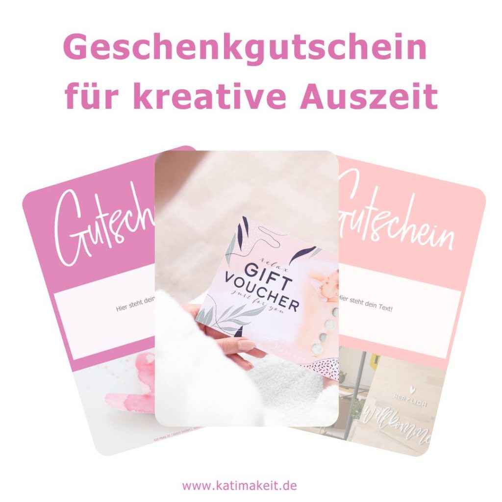 kreativer Geschenkgutschein