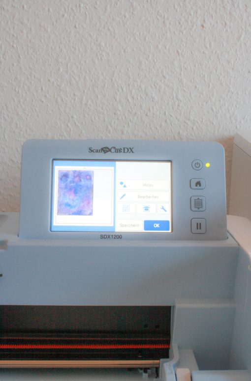Schrumpffolie mit dem Brother SDX 1200 Scannfunktion