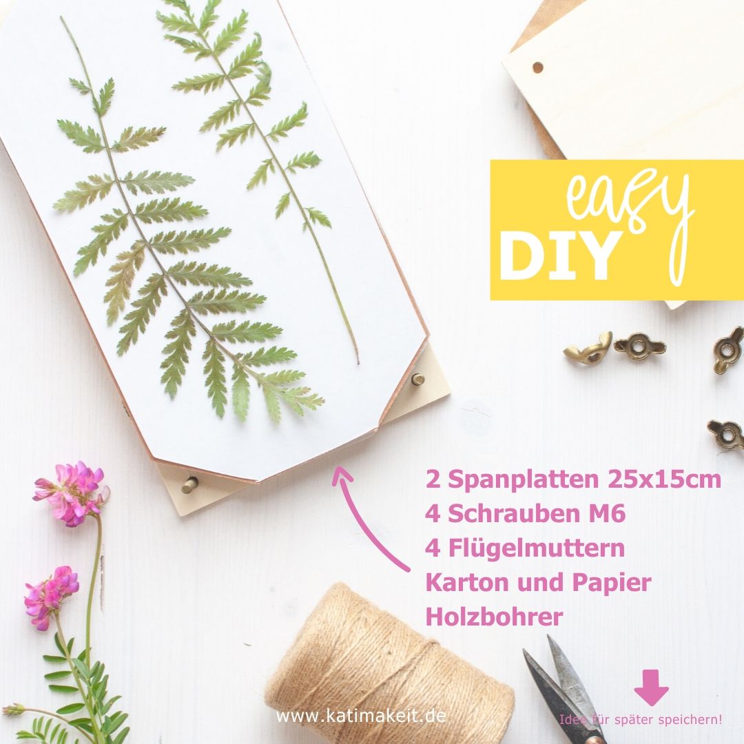 DIY-Video Salzteiganhänger mit Blumen | Tipps & Tricks rund ums Blumen pressen und sammeln inkl. 3 DIY-Ideen | Kati make it