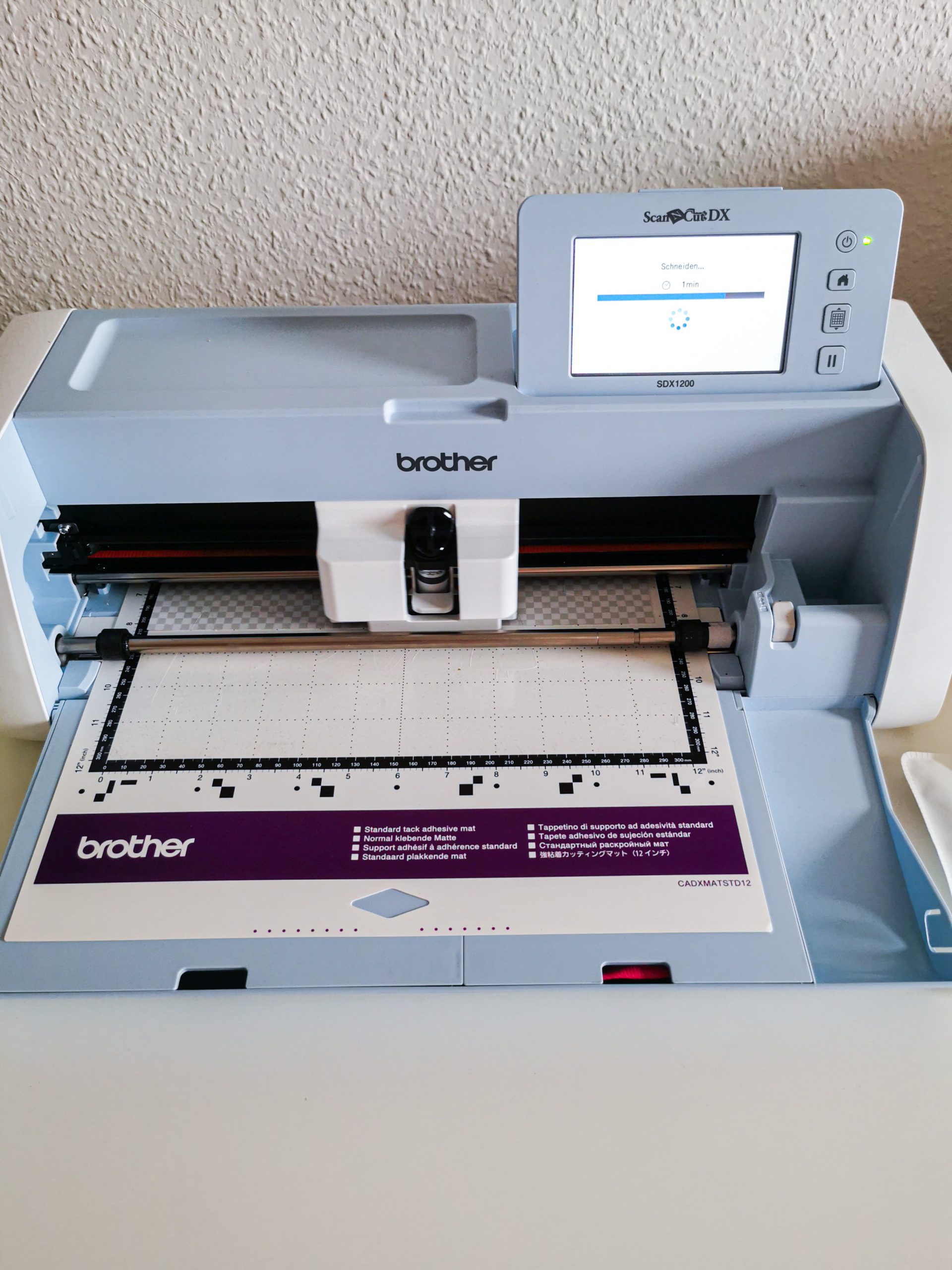 Eigene Schablonen herstellen mit Brother (Brother ScanNCut SDX 1200)