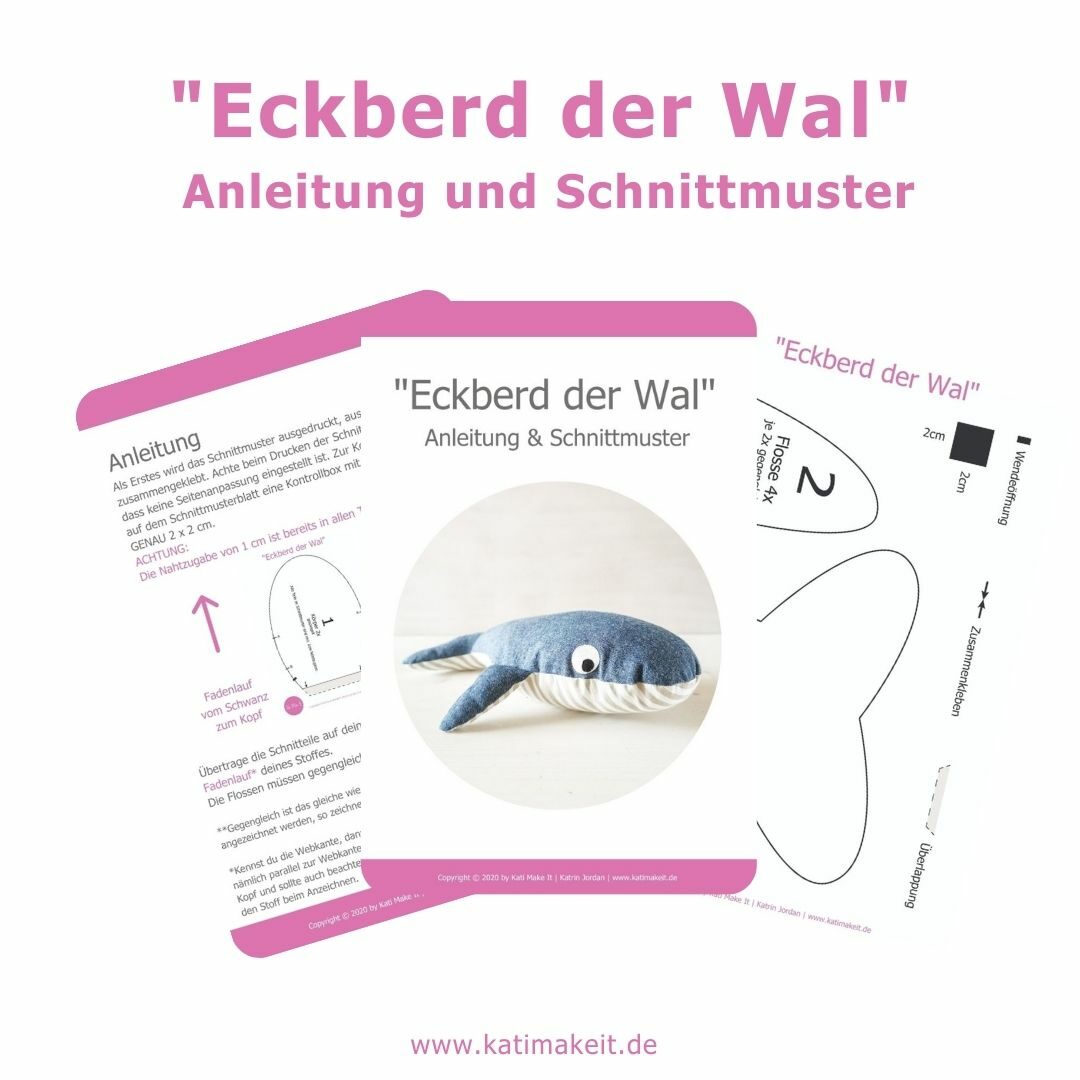 Schnittmuster Eckberd der Wal