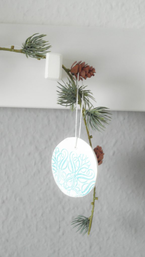 DIY-Weihnachtsschmuck einfach Selbermachen mit lufttrocknenden Ton | Kati Make It!