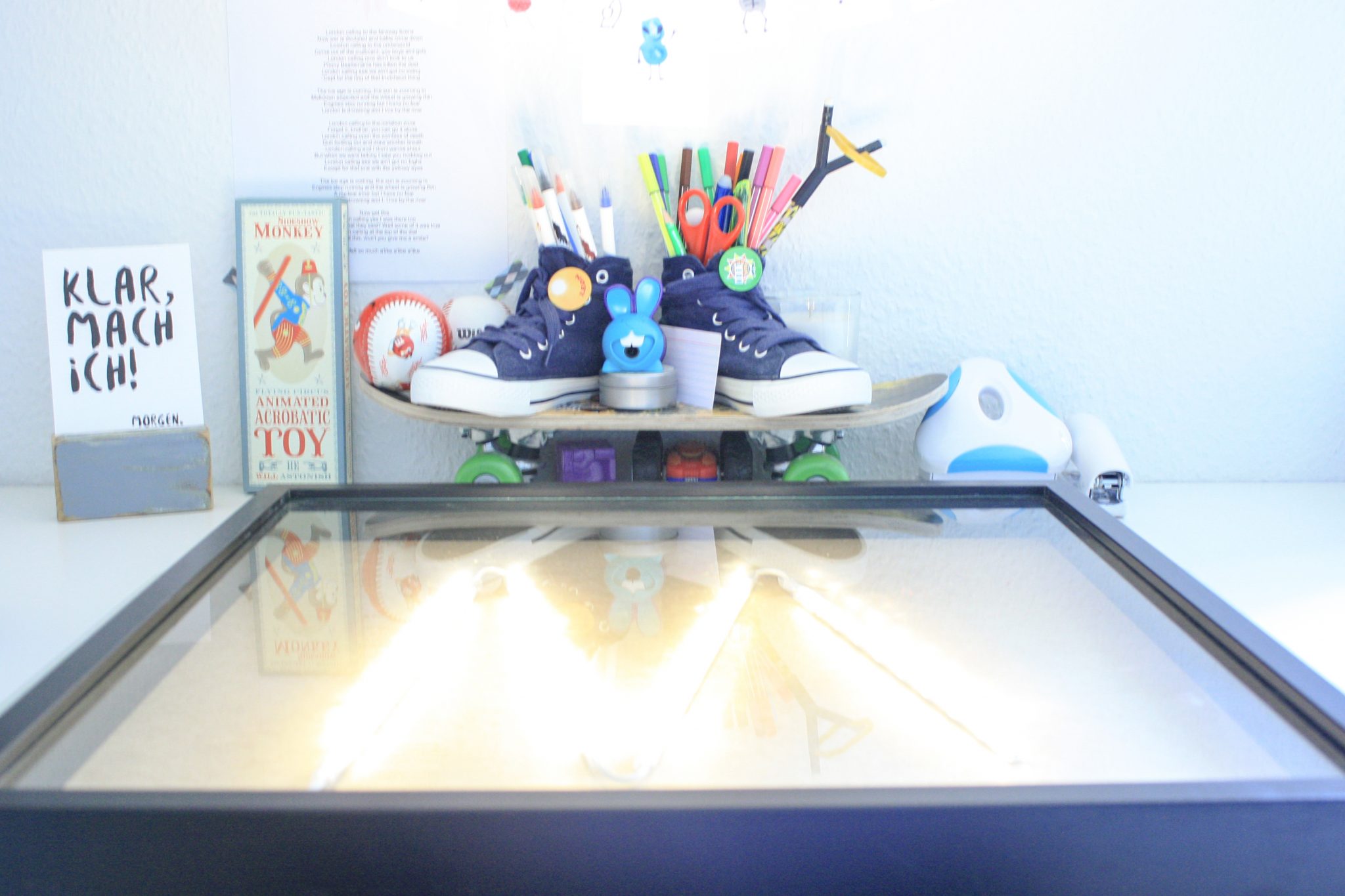 Abpausen mit dem Lightboard super einfach Kati Make It!