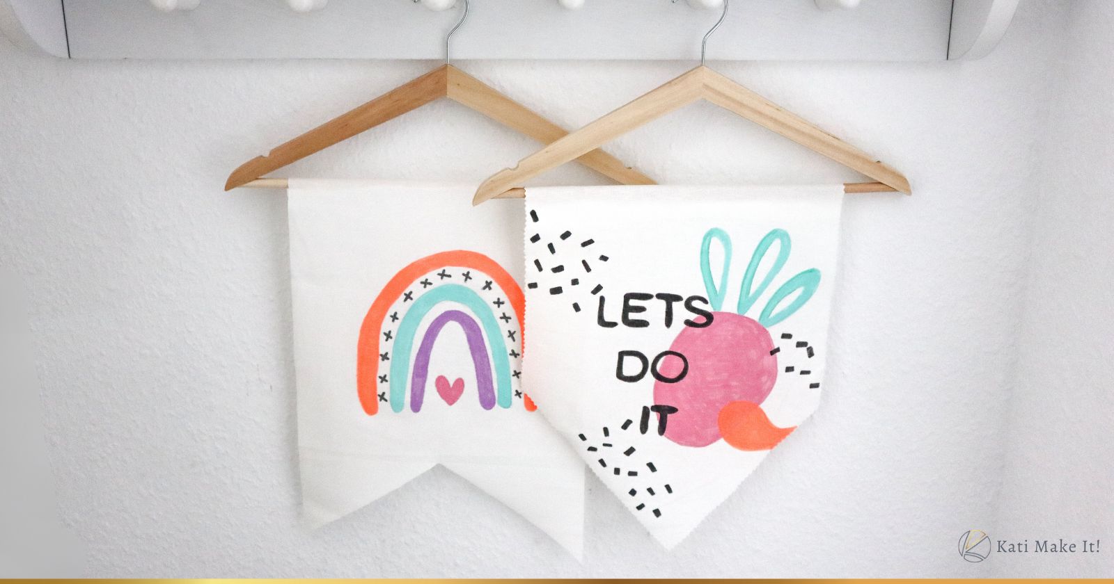 IKEA HACK 👉🏻💡 Wimpel ohne Nähen basteln - einfache Upcycling DIY-Idee für deine Deko zur Gartenparty, Festival oder als DIY-Geschenk.