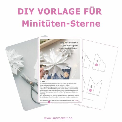 Mini Sterne Aus Papiertuten Anleitung