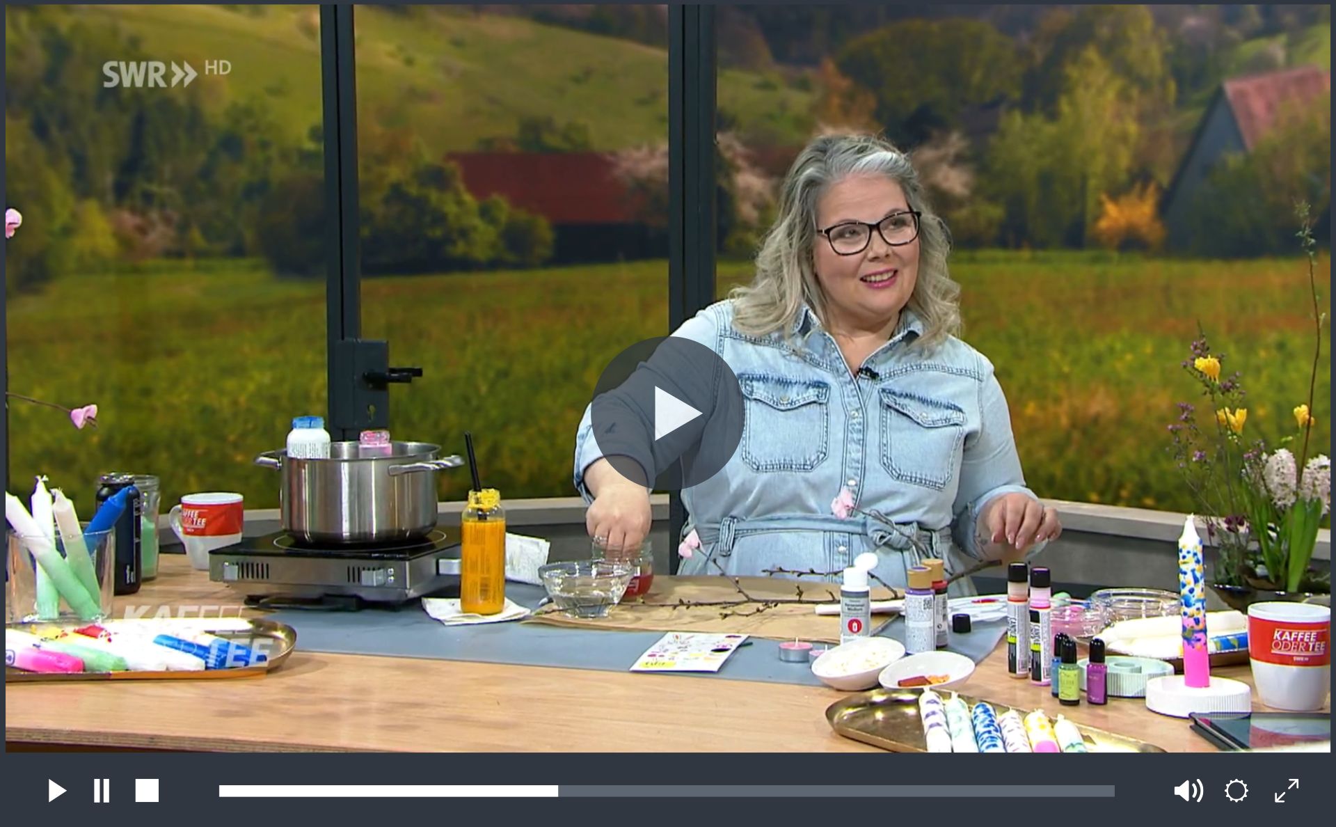Kerzen bemalen & färben: Die ultimative Anleitung + 6 DIY Ideen - bekannt aus SWR Fernsehen | Kati Make It!