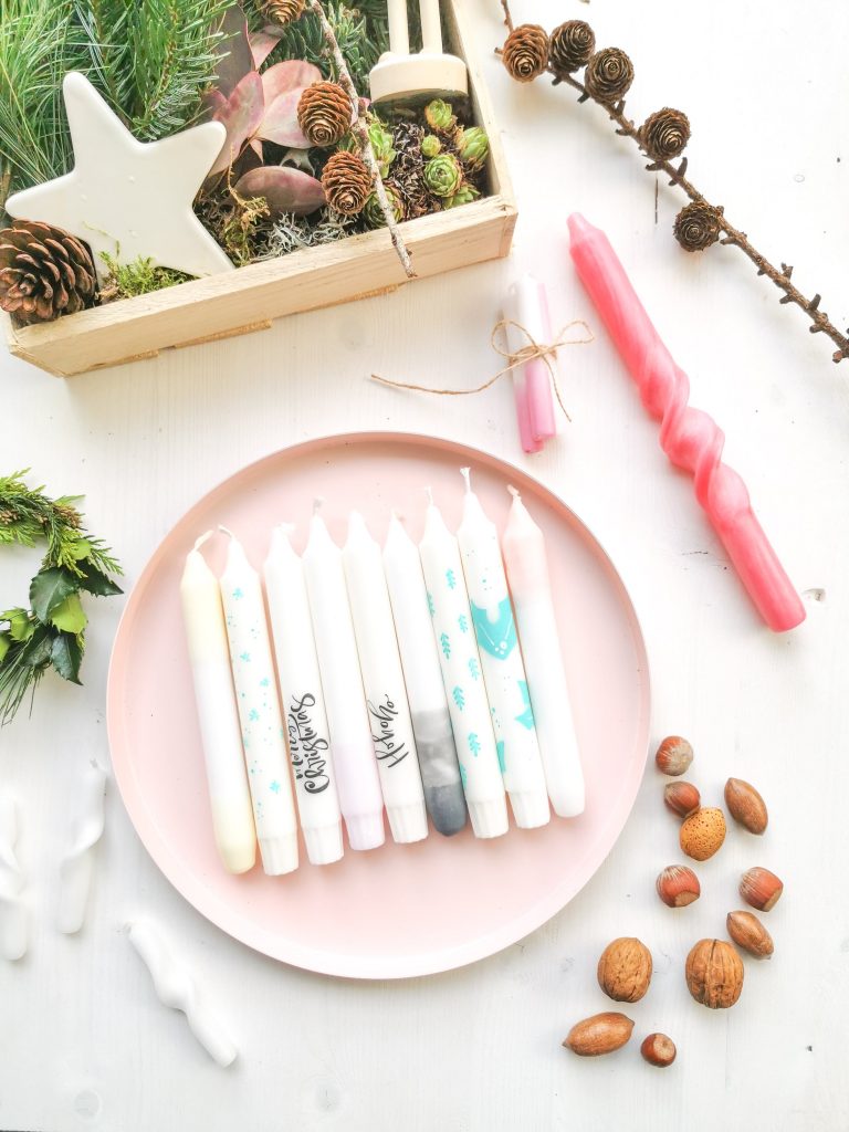 Kerzen färben & gestalten: Die 5 schönsten DIY Ideen mit Kerzen | Kati make it