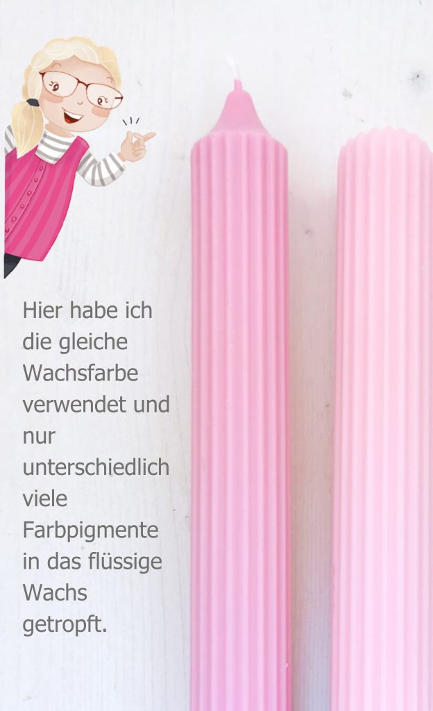 Kerzen färben & gestalten: Die 5 schönsten DIY Ideen mit Kerzen | Kati make it