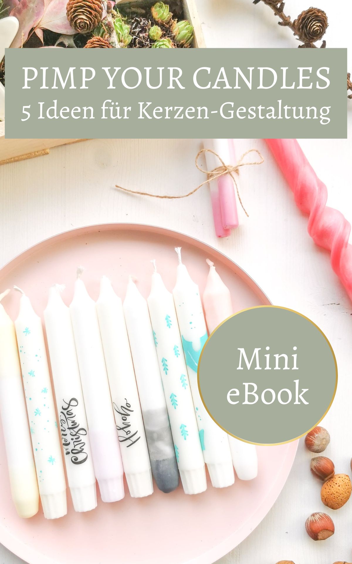 Free eBook: Pimp Your Candles - 5 Ideen für Kerzen-Gestaltung