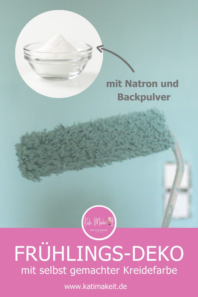 Frühlings-Deko selber machen mit Kreidefarbe | Kati Make It!