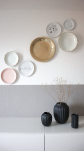 Wandteller Dekoration: DIY-Deko aus altem Porzellan ganz einfach selber machen | Kati Make It!