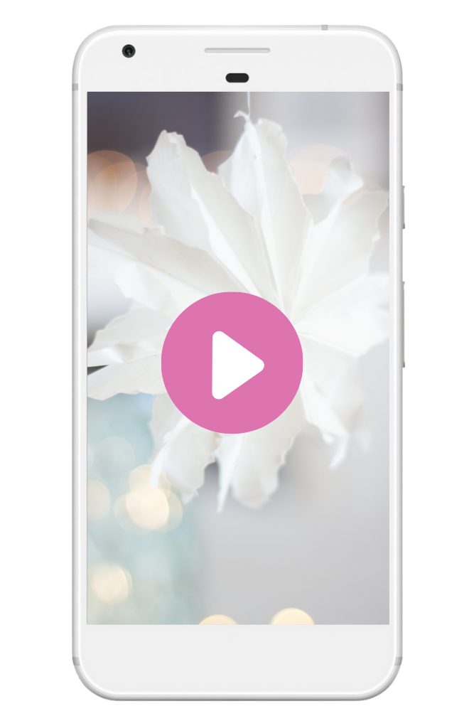 Mini-Sterne aus Papiertüten basteln - DIY Anleitung für deine Weihnachtsdeko inkl. Vorlage zum Ausdrucken - Kati Make It!