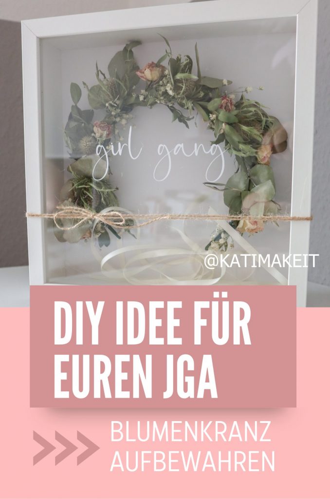 Blumenkränze fürs Haar aus frischen Blumen ganz einfach selbermachen. Einfache Anleitung DIY Blumenkranz für JGA, Hochzeit, Festival und Midsommar - Kati Make It! 