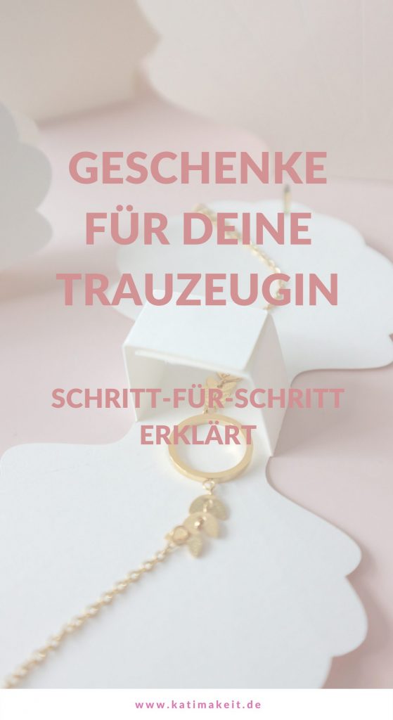 Geschenke für Trauzeuginnen schön verpacken: DIY Muschel-Verpackung - Kati Make It 
