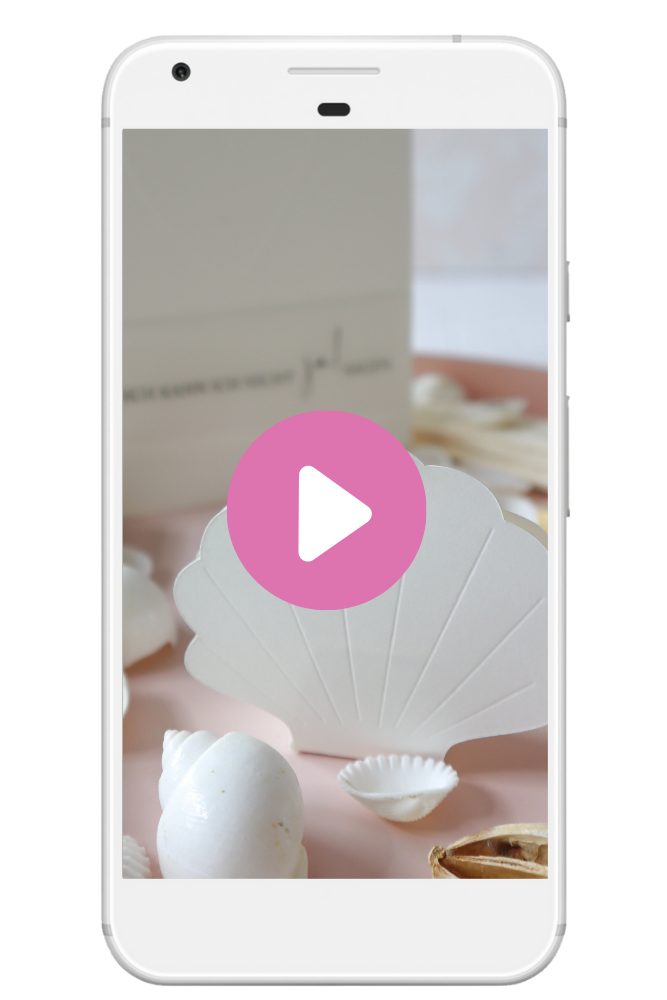 Geschenke für Trauzeuginnen schön verpacken: DIY Muschel-Verpackung - Kati Make It 
