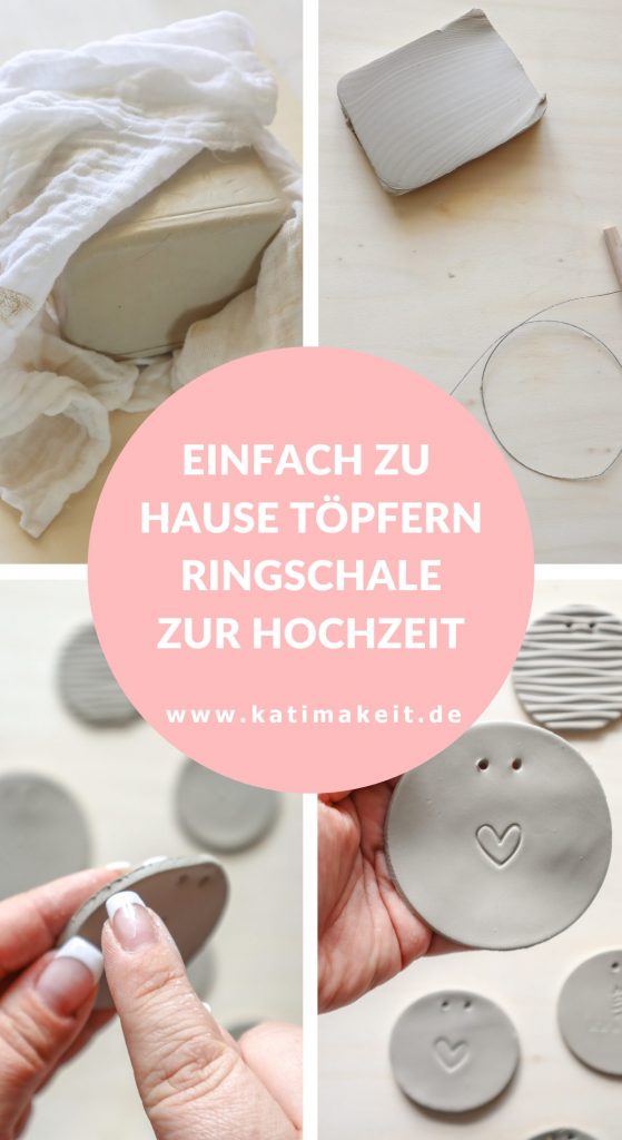 Ringschale für die Hochzeit selber machen - Kati Make It