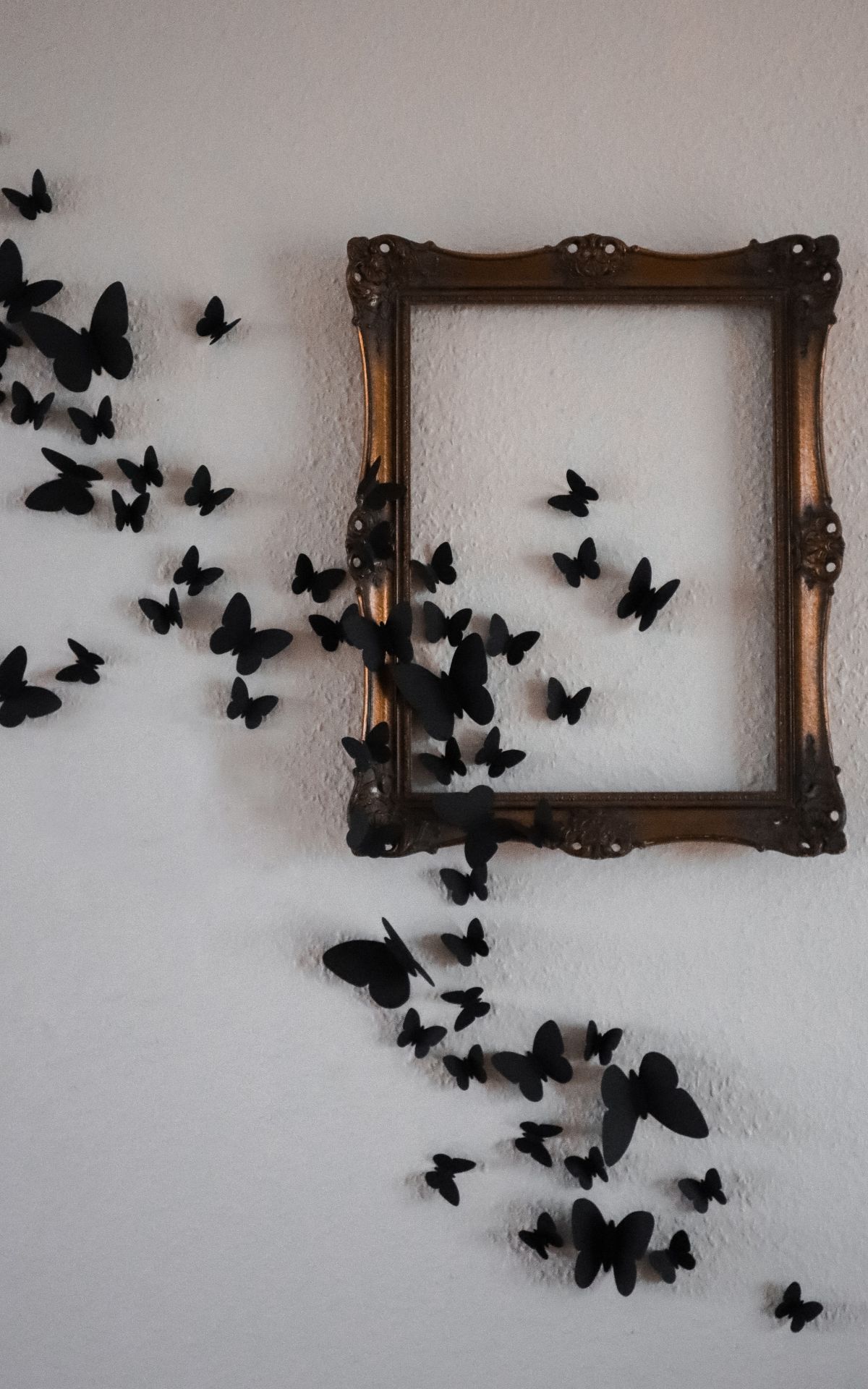 Halloween Idee: DIY Geisterbild mit Gruseleffekt im Bilderrahmen | Kati Make It!