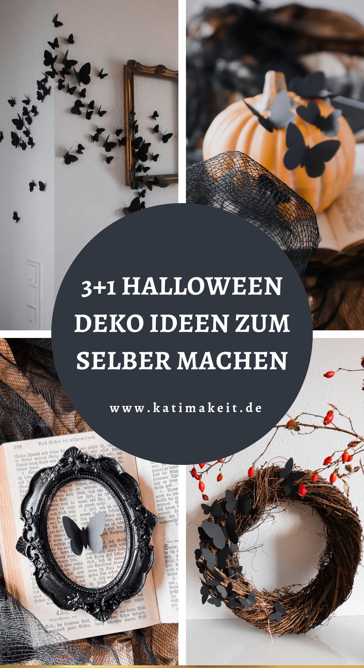 Aesthetic Pinterest Halloween Deko selber machen😍Welches der 3 DIYs f