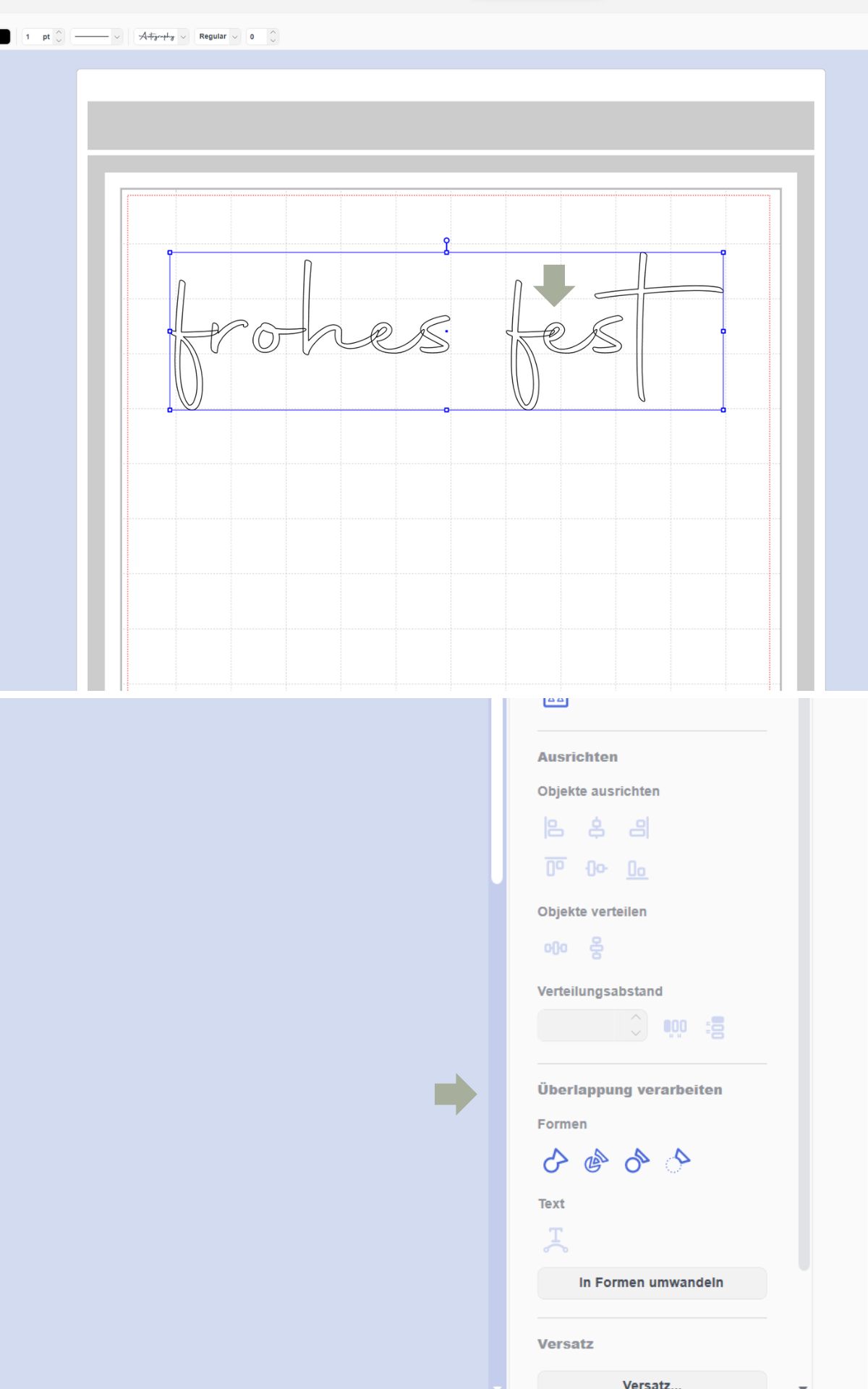 Gestalte individuelle Weihnachtskugeln einfach selbst - ob als DIY Weihnachtsdeko oder als persönliches Geschenk für deine Liebsten. Ich zeige dir, wie es geht. 1. Eigene Plotterdateien (Letterings) erstellen in Brother CanvasWorkspace