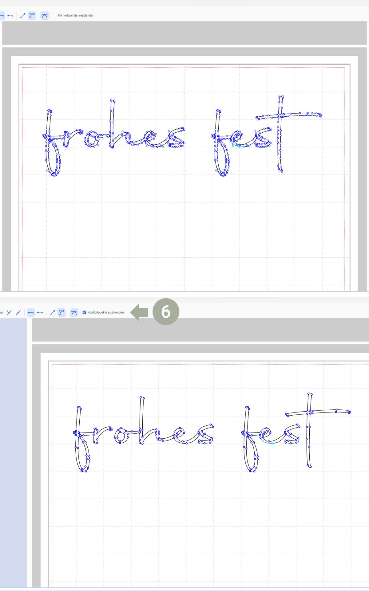 Gestalte individuelle Weihnachtskugeln einfach selbst - ob als DIY Weihnachtsdeko oder als persönliches Geschenk für deine Liebsten. Ich zeige dir, wie es geht. 1. Eigene Plotterdateien (Letterings) erstellen in Brother CanvasWorkspace