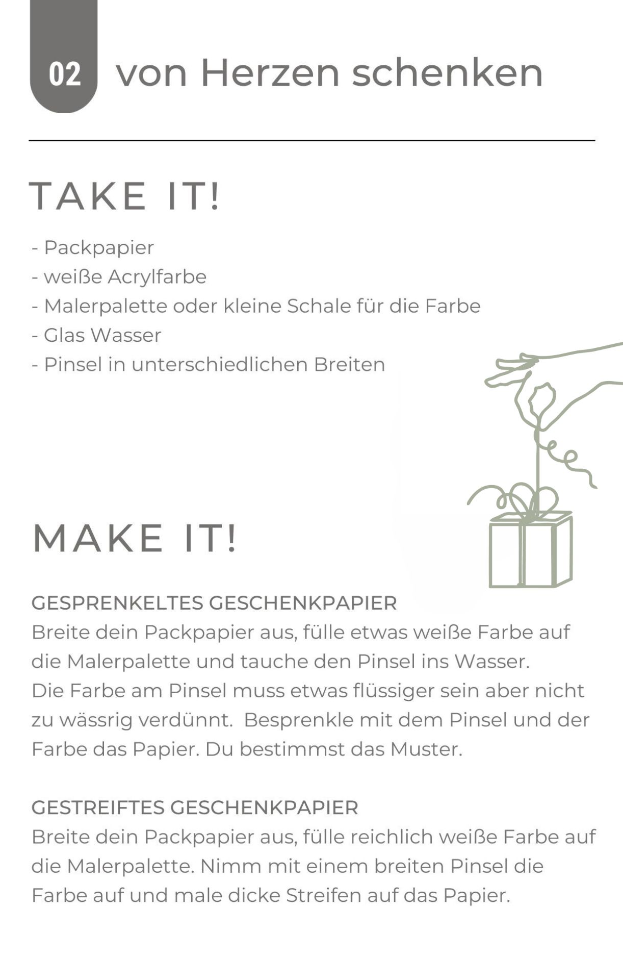 Geschenke nachhaltig verpacken? Mit diesen 5 Ideen für nachhaltige(re) Geschenkverpackung produzierst du garantiert weniger Müll - nicht nur zu Weihnachten.