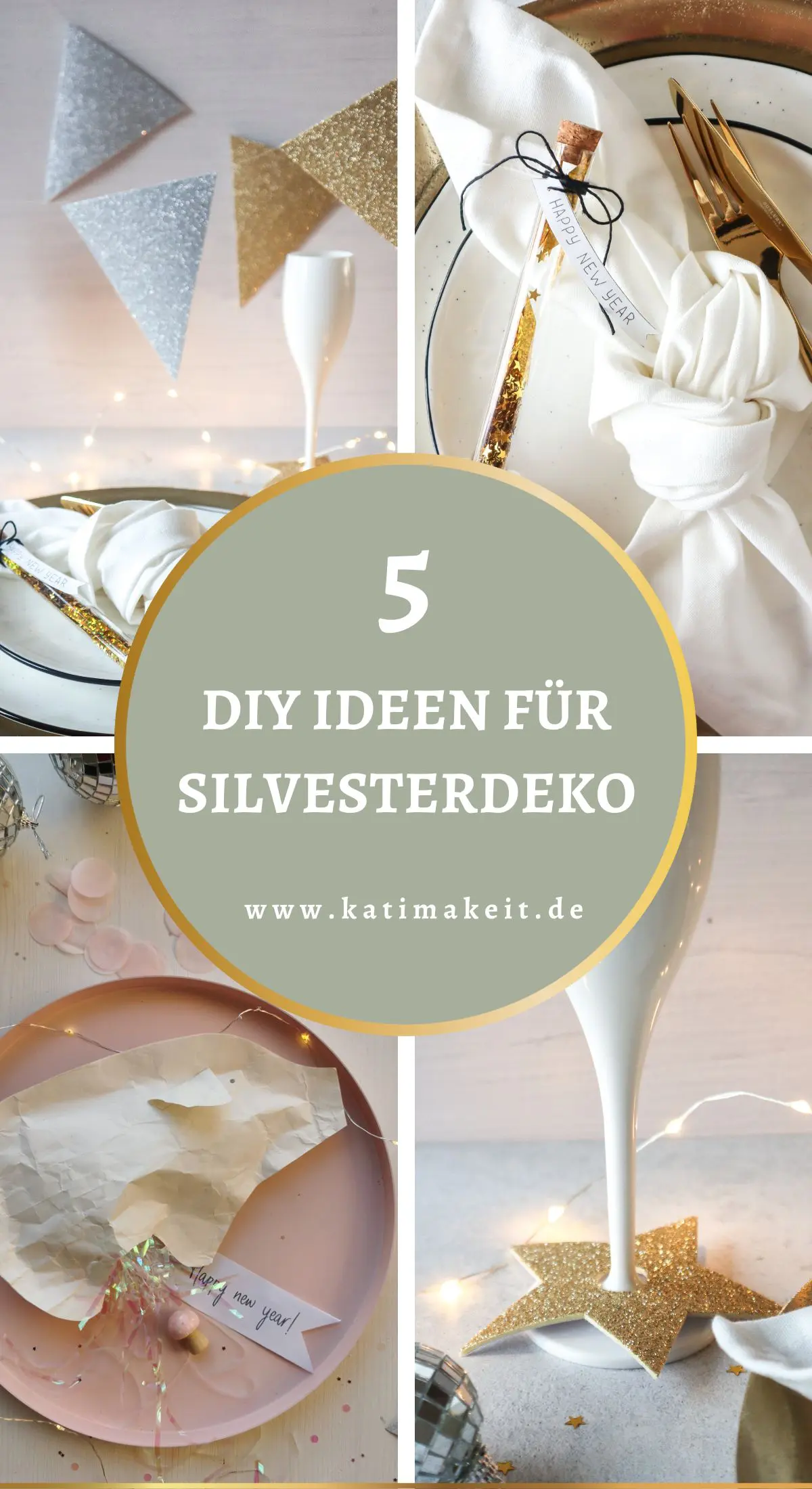 Silvesterdeko basteln: 5 schnelle Bastelideen für die Silvester-Party bekannt aus SWR Kaffee oder Tee