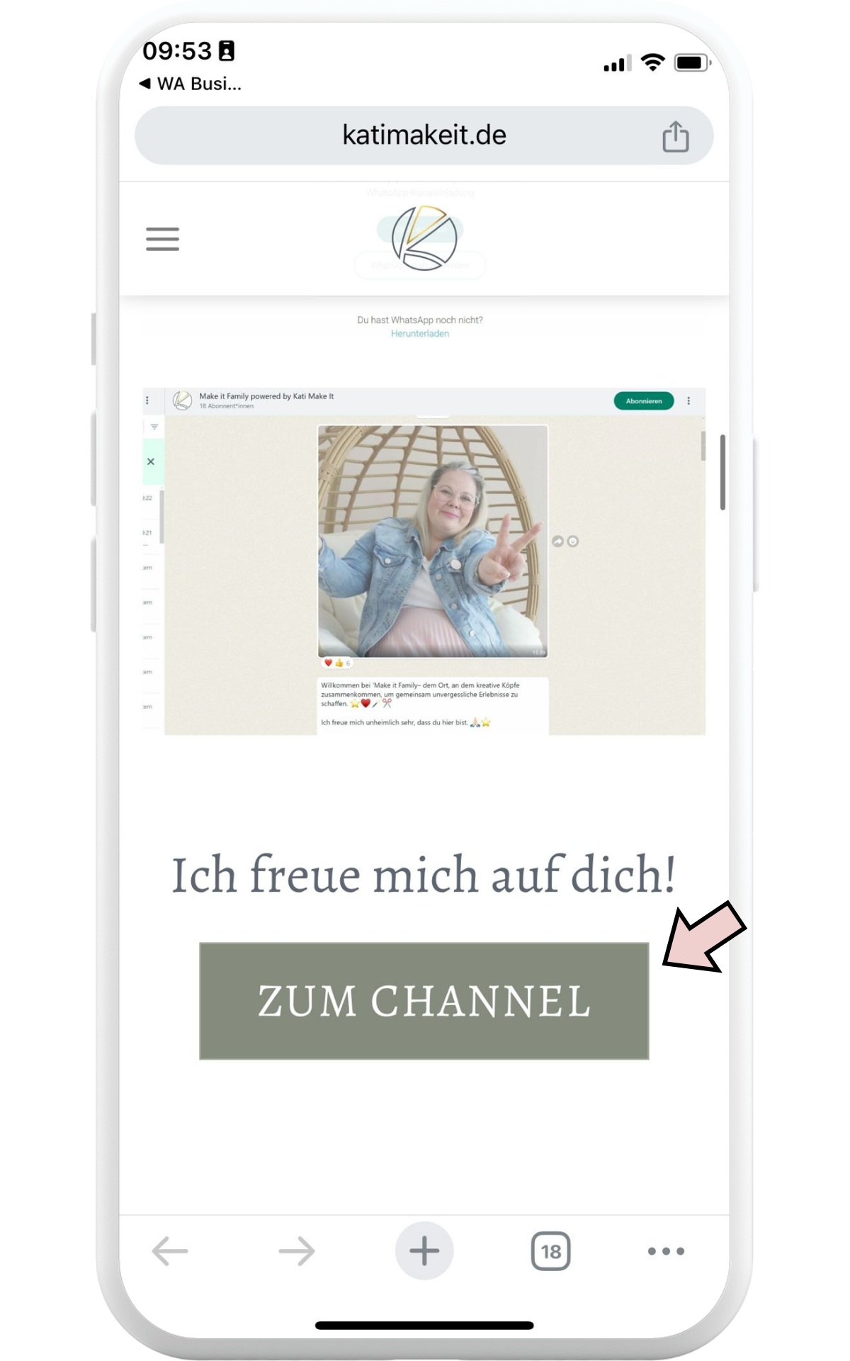 Make It Family! ♥ Abonniere meinen WhatsApp Channel | Kati Make It!