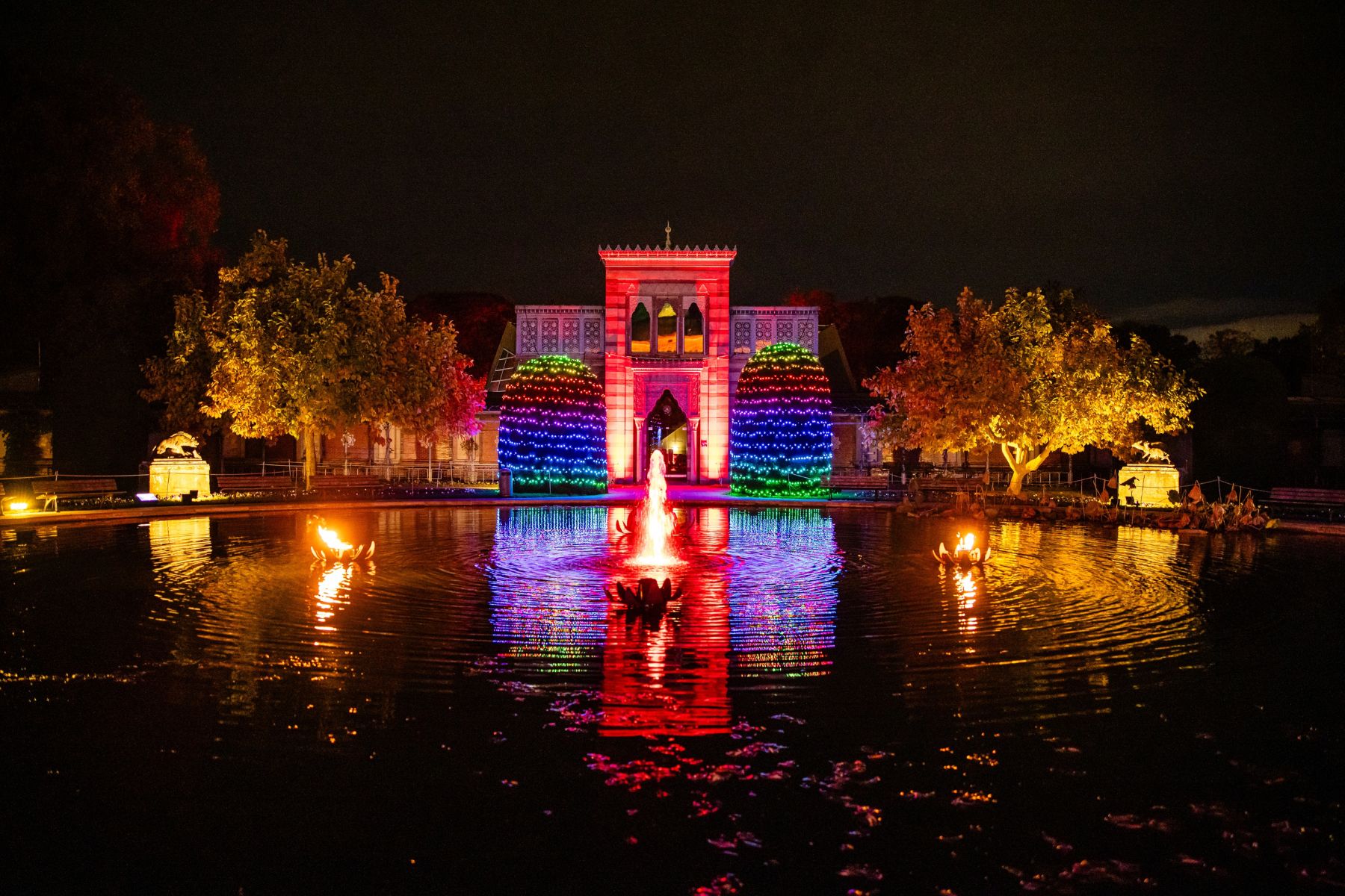 Christmas Garden Stuttgart 2023 - Maurischer Garten - ©Christmas Garden Rainer Keuenhof