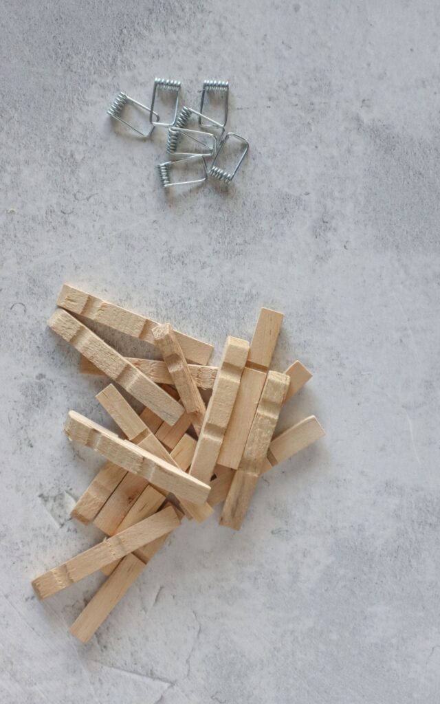 50 Mini-Wäscheklammern Aus Holz, 3,5 Cm - Perfekt Für Fotos, Basteln, Deko & Mehr!