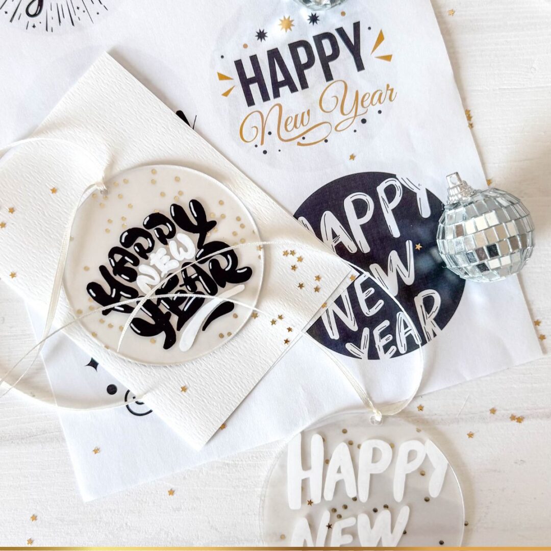 DIY Druckvorlagen für Silvester-Acrylanhänger – Bild 7