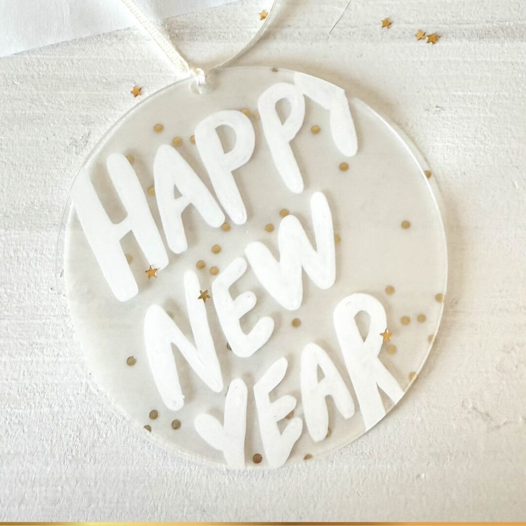 DIY Druckvorlagen für Silvester-Acrylanhänger – Bild 3