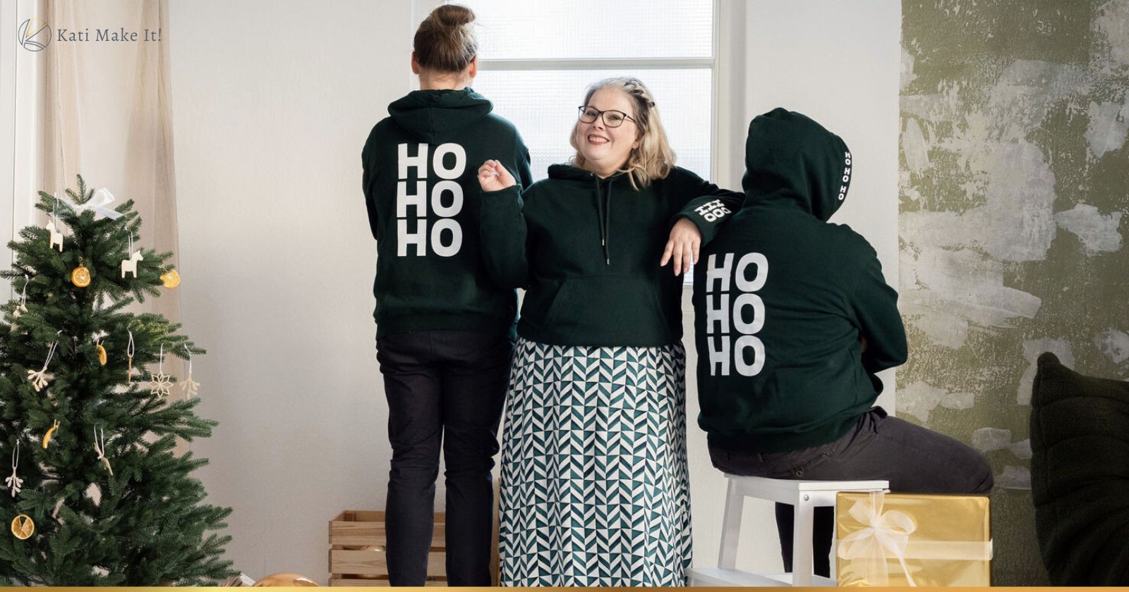 Weihnachtspullover selber gestalten mit Brother ScanNCut: Mit dieser einfachen DIY-Anleitung plottest du individuelle Weihnachtspullis für die ganze Familie. Perfekt für Anfänger!