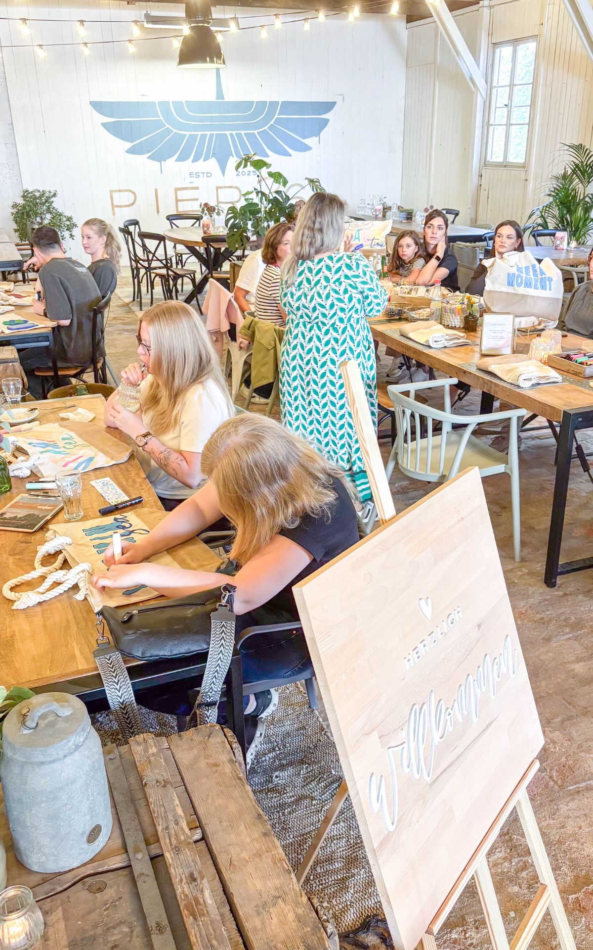 Kreativer Workshop in Fulda: KatiMakeIt (Kati Jordan) bringt den DIY Workshop ans Pier 36. Besondere Atmosphäre erleben & Fulda entdecken 