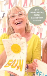 DIY-Taschen-Workshop im Breuningerland Ludwigsburg: Kreative Workshops zur Eröffnung des ADAC Reisebüros am 10. Januar 2026 – Gestalte dein persönliches Accessoire und starte stylisch in den nächsten Urlaub. ADAC Reisebüro Ludwigsburg - Kostenloser DIY Workshop am 10.01.2026 | Kati Make It!