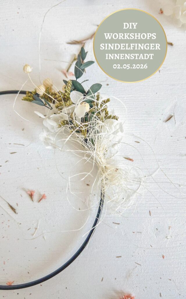 Kreativ-Workshop in Sindelfingen: Offener Frühlings-DIY-Workshop – Gestalte deinen eigenen Trockenblumenkranz am 02.05.2025 und bring den Frühling kreativ in dein Zuhause! Sindelfingen blüht auf mit KatiMakeIt: Kostenloser DIY Workshop am 02.05.2025! | Kati Make It!