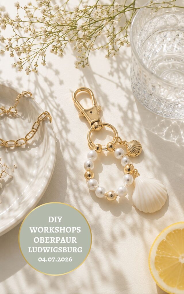 Zur Neueröffnung der Damenabteilung lädt Oberpaur Ludwigsburg zum DIY Workshop ein. Gestalte am 04.07.2026 deinen persönlichen Mix & Match Bag Charm. DIY Workshop in Ludwigsburg: Gestalte deinen Mix & Match Bag Charm bei Oberpaur | Kati Make It!